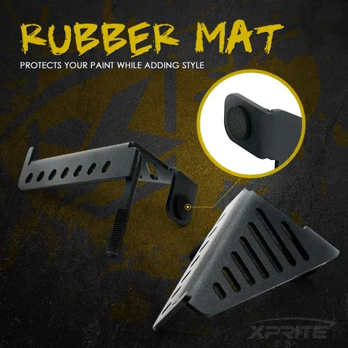 Vista 40 de Xprite Pedalines compatibles con Jeep Wrangler JK JKU 2007-2018