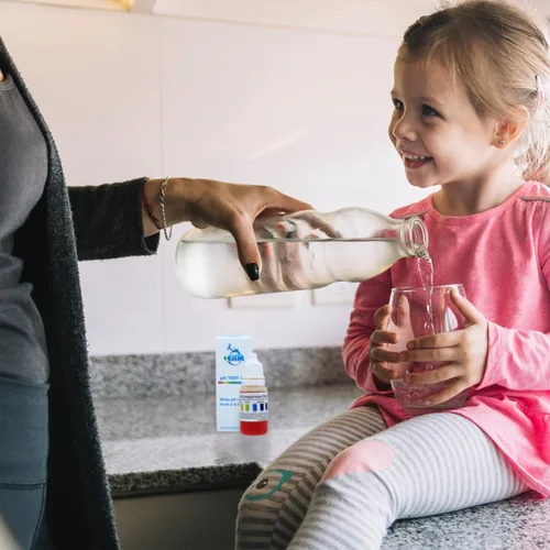 Vista 6 de Agua alcalina (kit de prueba de ph) para agua potable mide el nivel de pH del agua con mayor precisión que las tiras de prueba, kit de iniciación