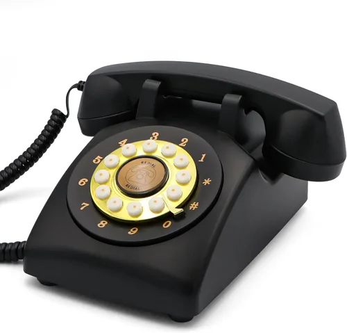 Vista 10 de Teléfono Libro de Invitados de Audio para Bodas, Teléfono Retro Libro de Invitados de Audio con Grabación de Voz Clara para Recepción de Boda