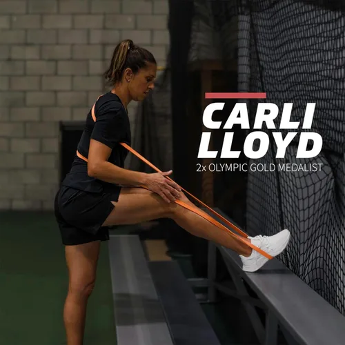 Vista 8 de PowerNet Resistance Bands, Heavy Duty & Regular Resistance Color-Coded Exercise Bands, Workout Equipment for Home Gym, Progressive Elastic Bands for