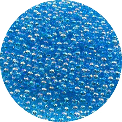 Vista 37 de 2000 cuentas redondas acrílicas de 0.157 pulgadas (0.157 in), cuentas espaciadoras de colores AB con agujero para bricolaje, pulseras, collares