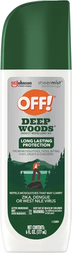 Vista 10 de OFF! Deep Woods - Repelente de insectos VII Spritz, espray de insectos con protección duradera contra mosquitos, 6 onzas