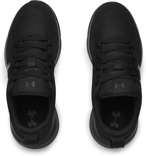 Vista 4 de Under Armour Tenis esenciales para mujer, Onyx White Onyx White Metallic Gold Luster 102