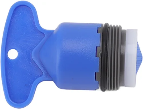 Vista 8 de 4 piezas de insertos aireadores de grifo, aireador de grifo de fregadero de plástico con llave, aireador de grifo de baño, restrictor de flujo