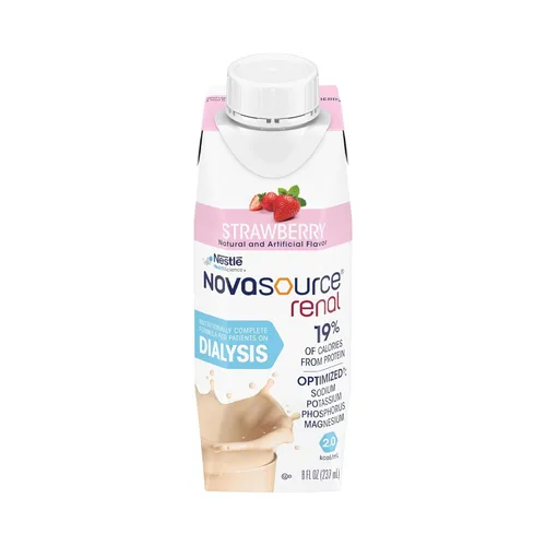 Vista 9 de Nestle Novasource Renal Nutricionalmente Completo Fórmula Café Mocha Sabor Caja de 8 onzas, 6