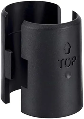 Vista 2 de Clips de alambre para estantes - Paquete de 12 clips de bloqueo de estante de alambre para estantes de poste de 1 pulgada