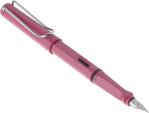 Vista 3 de Lamy Safari - Pluma estilográfica, color rosa, punta fina