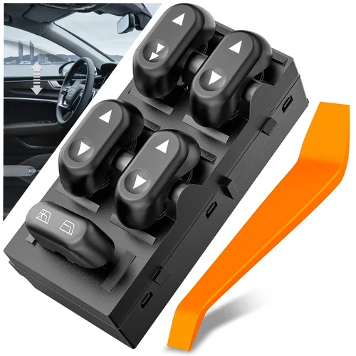 Nilight Power Master - Interruptor de Ventana Compatible con Ford F-150 2004 2005 2006 2007 2008, Expedition 2003-2006, Crown Victoria y Mercury