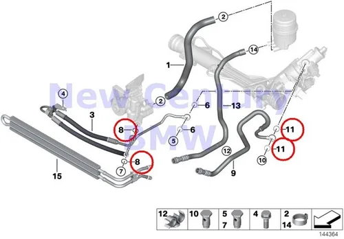 BMW Genuine Lubrication System Gasket Ring A16X20-Cusn 735i 735iL 740i 740iL 750iL 525i 530i X5 3.0si X5 3.5d X5 4.8i X5 M X5 35dX X5 35iX X5 50iX