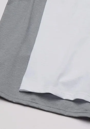 Vista 4 de Hanes playera de algodón para bebé niña paquete de 5 surtido