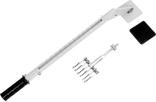 Vista 8 de QWORK Barra de palanca de abolladuras, kit de extractor de abolladuras portátil de aleación de aluminio, extractor de abolladuras de 6 garras
