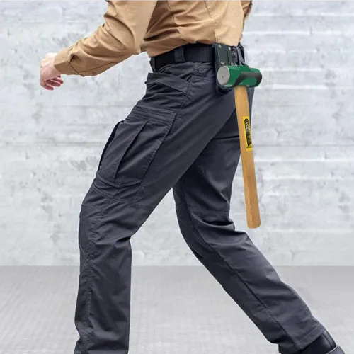 Vista 4 de Funda de martillo con clip en el cinturón de herramientas, soporte de martillo con gancho para cinturón de martillo para alicates, llave