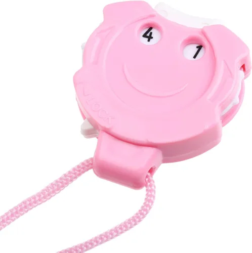Vista 7 de dophee Mini contadores de hileras de tejer de plástico rosa Herramienta de marcado de aguja de tejer contador de hileras de ganchillo