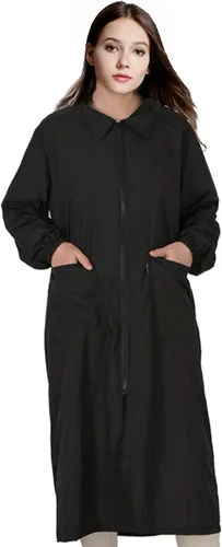 Grooming Smock, Waterproof Pet Groomer Workwear with Pockets, Professiona Barber Jacket for Women Men Anti-Static Hairdresser