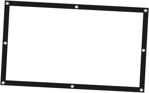 BESPORTBLE Portable Foldable Projector Screen HD Projection Movie Screen for Open-Air Theater Home Theater Classroom Office Conference Presentations