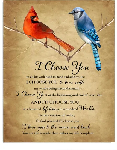 Arte de pared con texto en inglés "I Choose You" (I Choose You) - Arte de pared con texto en inglés «I Choose You» («I Choose You») – Love Wall Art.