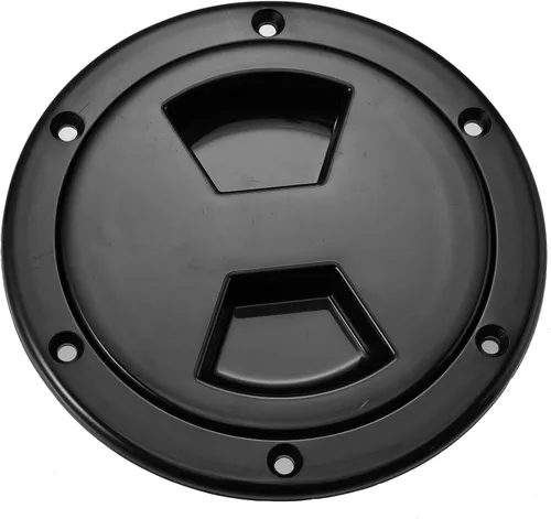 Vista 5 de X AUTOHAUX Placa de inspección de barco de 4 pulgadas, placa de cubierta de inspección redonda marina con cubierta desmontable hermética