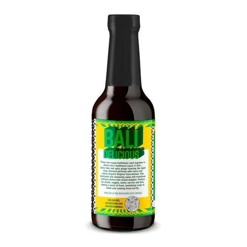 Vista 3 de Big Tree Farms Aminos orgánicos de coco – Aminos de coco líquidos, salsa sin soja, baja en sodio, alternativa a la soja, sin gluten, kosher, adobo