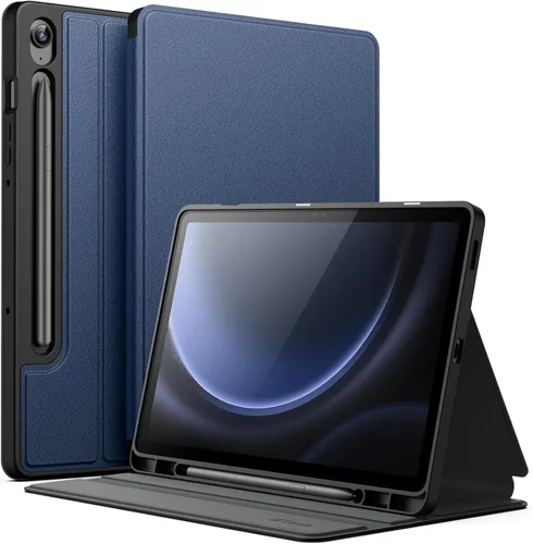 Vista 9 de JETech Funda para Samsung Galaxy Tab S10 Lite / S10 FE / S9 FE 10.9 Pulgadas con Soporte para Lápiz S, Funda Folio Delgado con Soporte y Visor Negro