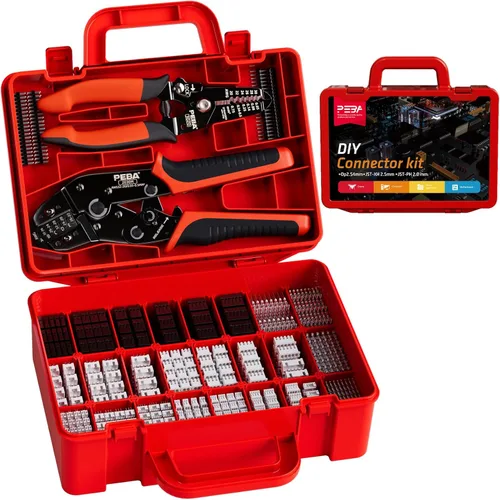 Vista 10 de PEBA JST Engarzador con Ratillo 32-22 AWG para Conectores Micro de 1.0mm/1.25mm/1.5mm/2.0mm de Pitch, Herramienta de Engarzamiento para JST-SH