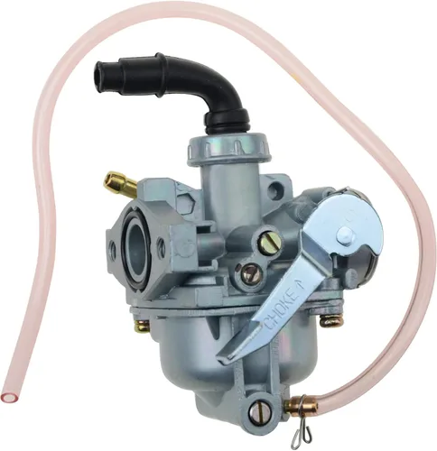 Vista 3 de GOOFIT Carburador con estrangulador de mano de repuesto para motocicleta ATV de 60 cc
