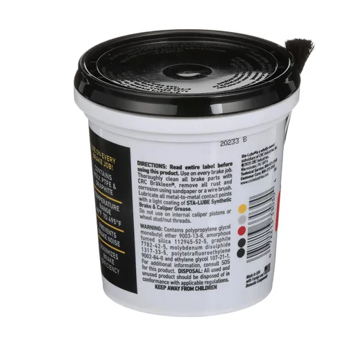 Vista 4 de Sta-Lube SL3303 grasa sintética para calibrar frenos - 12 onzas