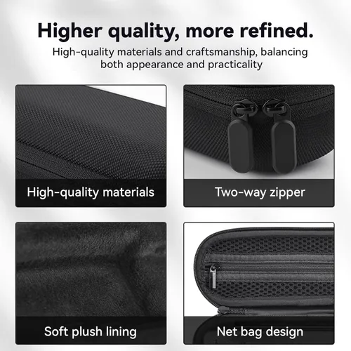 Vista 7 de DJI Osmo Pocket 3 Case, funda portátil para Osmo Pocket 3, asa roscada y cubierta, bolsa protectora compacta de almacenamiento para DJI Pocket 3