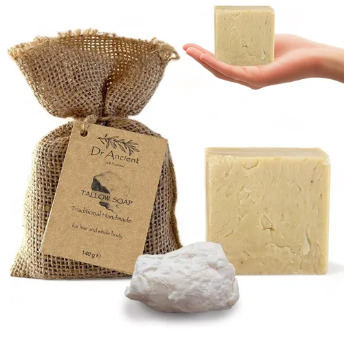 Vista 10 de Dr.Ancient Barra de Jabón de Alepo, Barras de Jabón Orgánico Hechas a Mano de la Manera Tradicional, Natural Libre de Químicos, Vegano, Usado