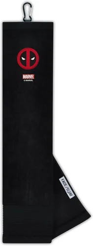 Vista 8 de Team Effort Toalla de golf bordada de tres pliegues de cara y club Disney Studios