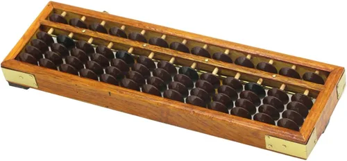 Vista 3 de Esquirla Ábaco de 13 dígitos, herramienta de aprendizaje educativo profesional