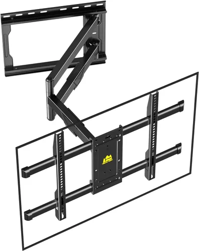 Vista 10 de FORGING MOUNT - Soporte de pared de brazo largo para TV, de movimiento completo, para la mayoría de televisores planos y curvos de 26 a 65 pulgadas