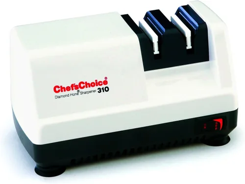 Chef'sChoice 300 Diamond Hone - Afilador de cuchillos, 2 etapas, color blanco