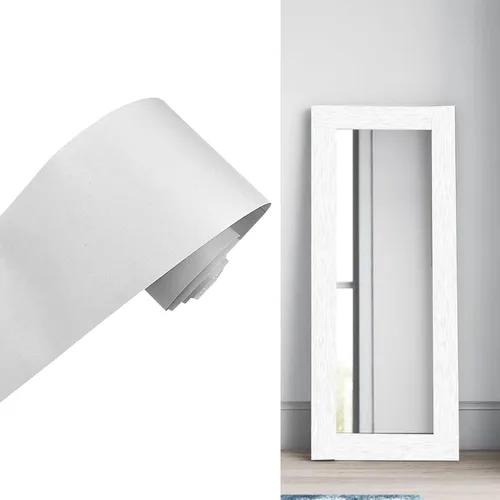 Vista 10 de Borde de pared autoadhesivo 3D de color metálico, impermeable, fácil de aplicar, azulejos de cocina y baño, 4.2 x 196.8 pulgadas (bronce dorado)