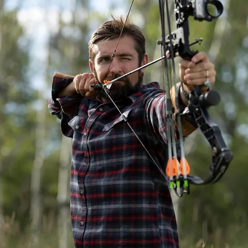 Vista 3 de Legendary Whitetails - Camisa Legendary de franela para hombre