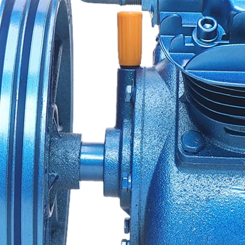 Vista 7 de Cabezal de bomba de compresor de aire 5.5HP 21CFM 175PSI 800RPM Unidad de bomba de compresor de aire estilo V con volante de inercia, cilindro