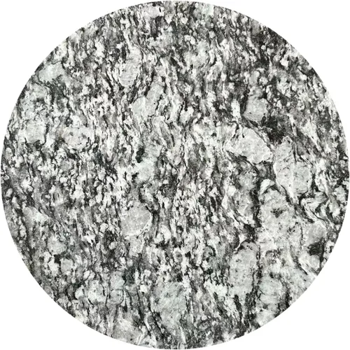 Vista 9 de COVLON Mesa de bebida de mármol natural, mesa de pedestal, mesa auxiliar redonda pequeña, mesa de Martini para sala de estar, baño, espacio pequeño