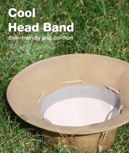 Vista 3 de BENEUNDER Bucket Hat for Women UPF 50+ Sun Hat for Beach Travel Hiking