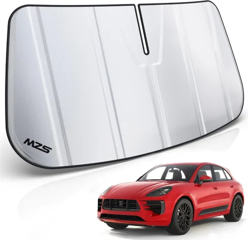 Vista 24 de MZS Parasol para parabrisas compatible con RAV4 2019-2026 / RAV4 Prime 2021-2026, parasol plegable para ventana delantera de SUV con bolsa