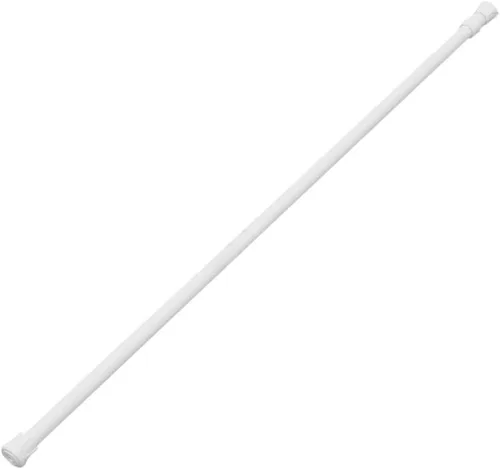 Barra de cortina Varillas Extensibles Ajustables Para Cortina De Ducha, Colgador Telescópico Para Armario, 1,3 Cm De Diámetro, 1 Unidad Barra de 18