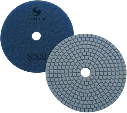Vista 27 de Stadea PPW101D Almohadillas de pulido de lijado de hormigón grano de 4 pulgadas 30 - Almohadillas de diamante para piso de mármol de terrazo