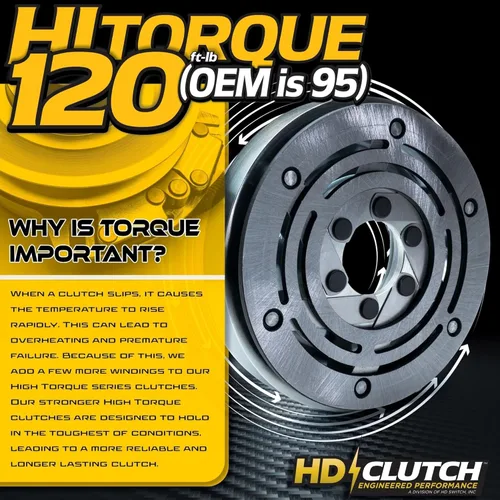 Vista 2 de BIGBearing HiTorque 120ftlb (OEM 95) Polea de palanquilla de acero sólido Embrague PTO MA-GT-JD11 para Cub Cadet Snapper Simplicity Massey Ferguson