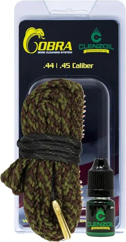 Vista 13 de CLENZOIL Field & Range Cobra Bore Cleaner Gun Barrel Cleaning Tool Brass Brush Embedded in Cotton Bore Rope