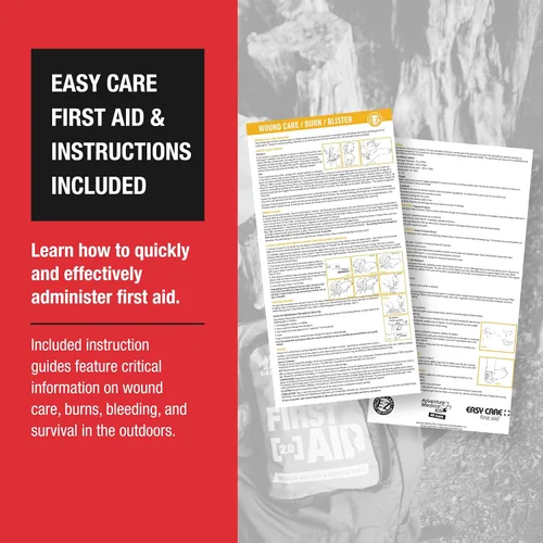 Vista 5 de Botiquín de primeros auxilios 2.0 para aventuras, camping y supervivencia