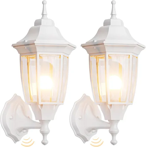 Vista 21 de EMART Aplique de Porche Exterior de Anochecer a Amanecer, Dispositivos de Luz Exterior LED Impermeables, Manejo Especial de Material de Plástico