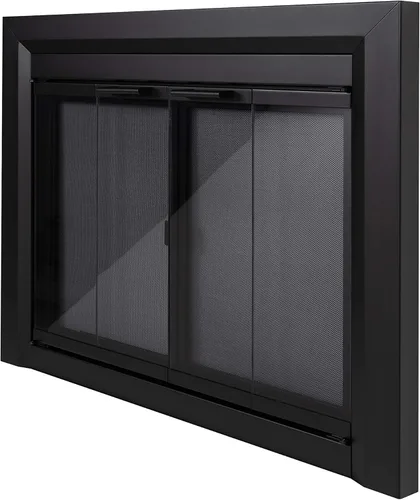 Vista 5 de Pleasant Hearth CM-3010, puerta de vidrio para chimenea Clairmont, pequeña, CM-3011