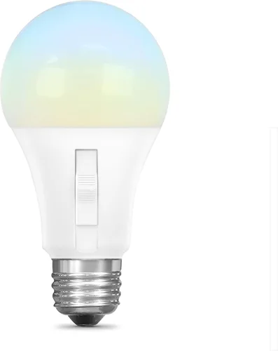 Vista 2 de Bombilla LED con sensor de movimiento Feit Electric, A19 equivalente a 60 W, 5CCT, no regulable, base media E26, CRI 90, 800 lúmenes, blanco