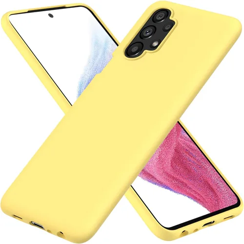 Funda para Samsung Galaxy A32 5G, funda de goma de gel de silicona líquida, cubierta de parachoques de teléfono que no se pone amarillenta, funda de