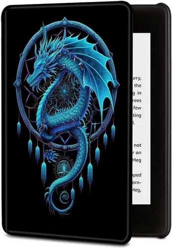 Vista 14 de BVDIKMI Funda para Kindle de 6 pulgadas (versión 11ª generación 2022), funda delgada de piel sintética con encendido y apagado automático