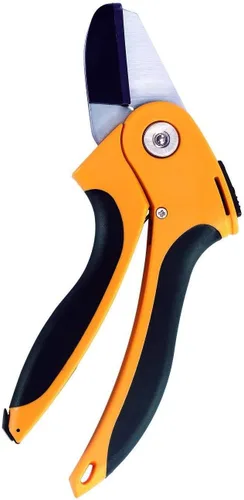 Ascend Tools Cortador de mano profesional de yunque de jardín de 7-7/8 pulgadas, tijeras de podar extraafiladas, a prueba de óxido, bloqueo de