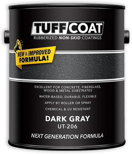 Vista 9 de TUFF Coat UT-100 revestimiento antiderrapante, 1 galón